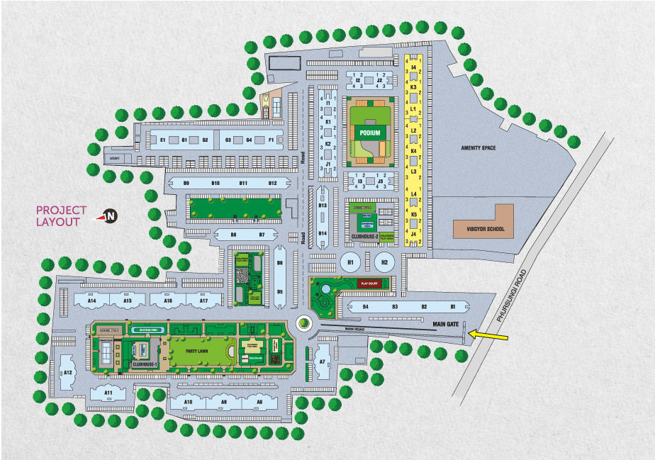 Park-Infinia-Layout