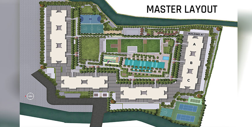 Kumar Parc residences Layout